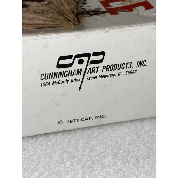 Vtg DIMENSIONALE 3D Shadow Box The Card Game Kit Anton Pleck 1971 Unused NOS - Picture 4 of 9